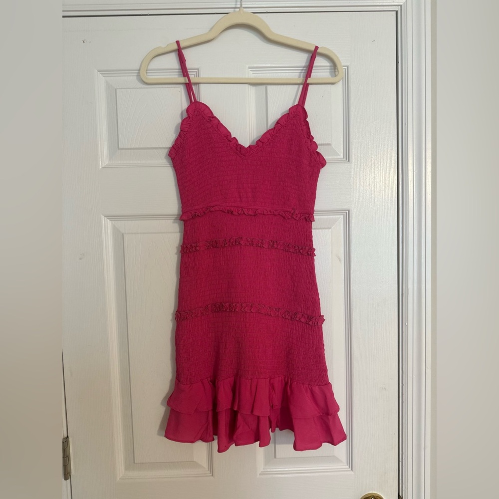 Spencer and Ella Pink bodycon dress